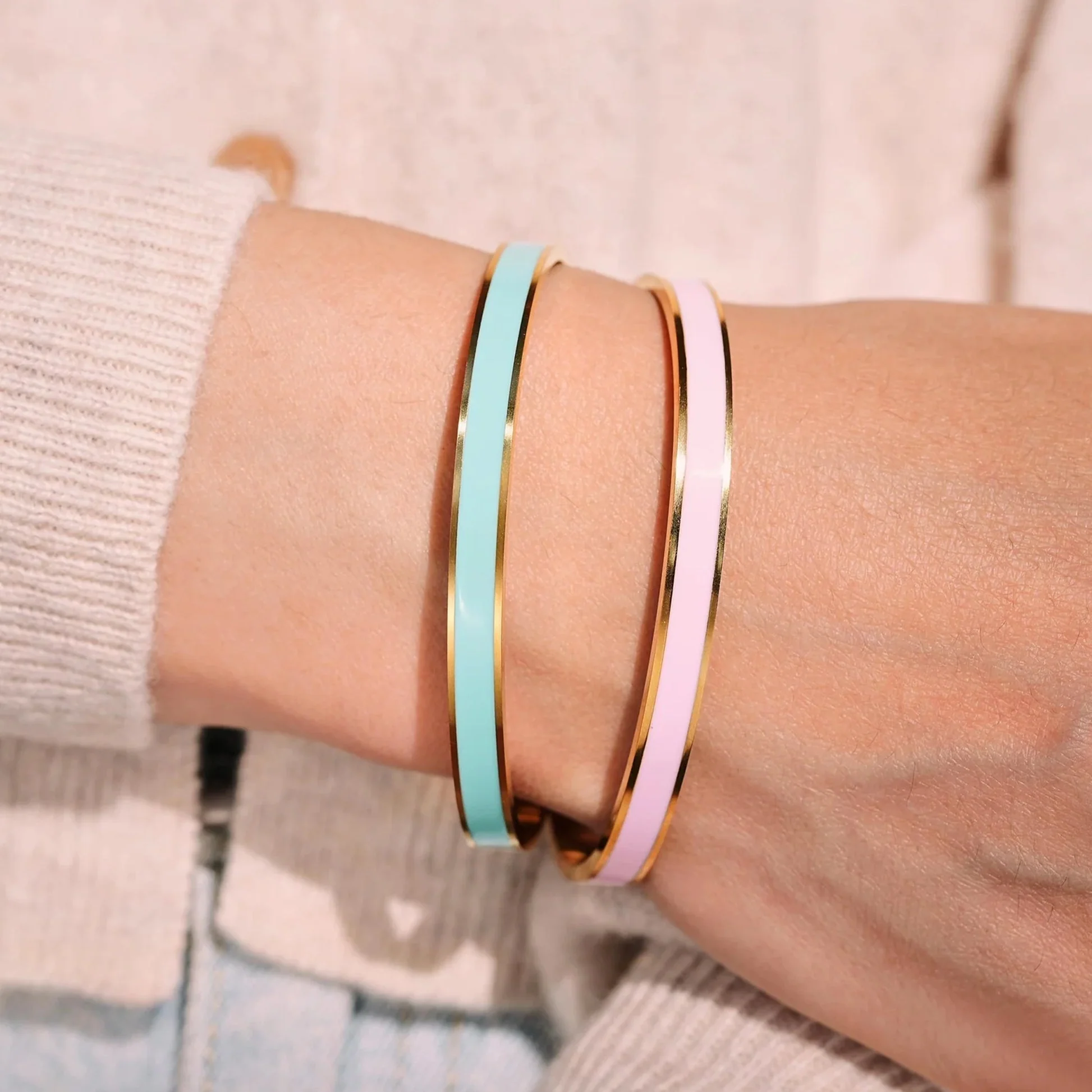🔥Summer Hot Sale🌊My Badass Girl Gang Multiple Color Bangle - Image 18