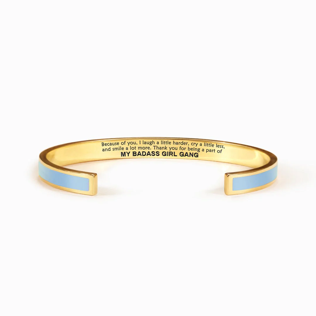 🔥Summer Hot Sale🌊My Badass Girl Gang Multiple Color Bangle - Image 6