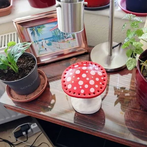 🍄Mushroom Earring Holder Decorative Ornament - Image 4