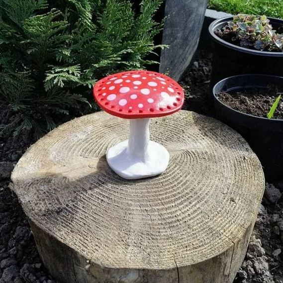 🍄Mushroom Earring Holder Decorative Ornament - Image 8