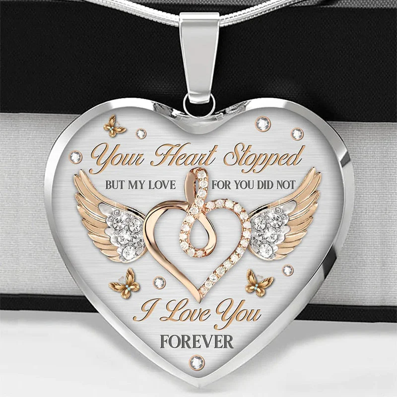 Hide My Tears | My Heart Stopped - Necklace