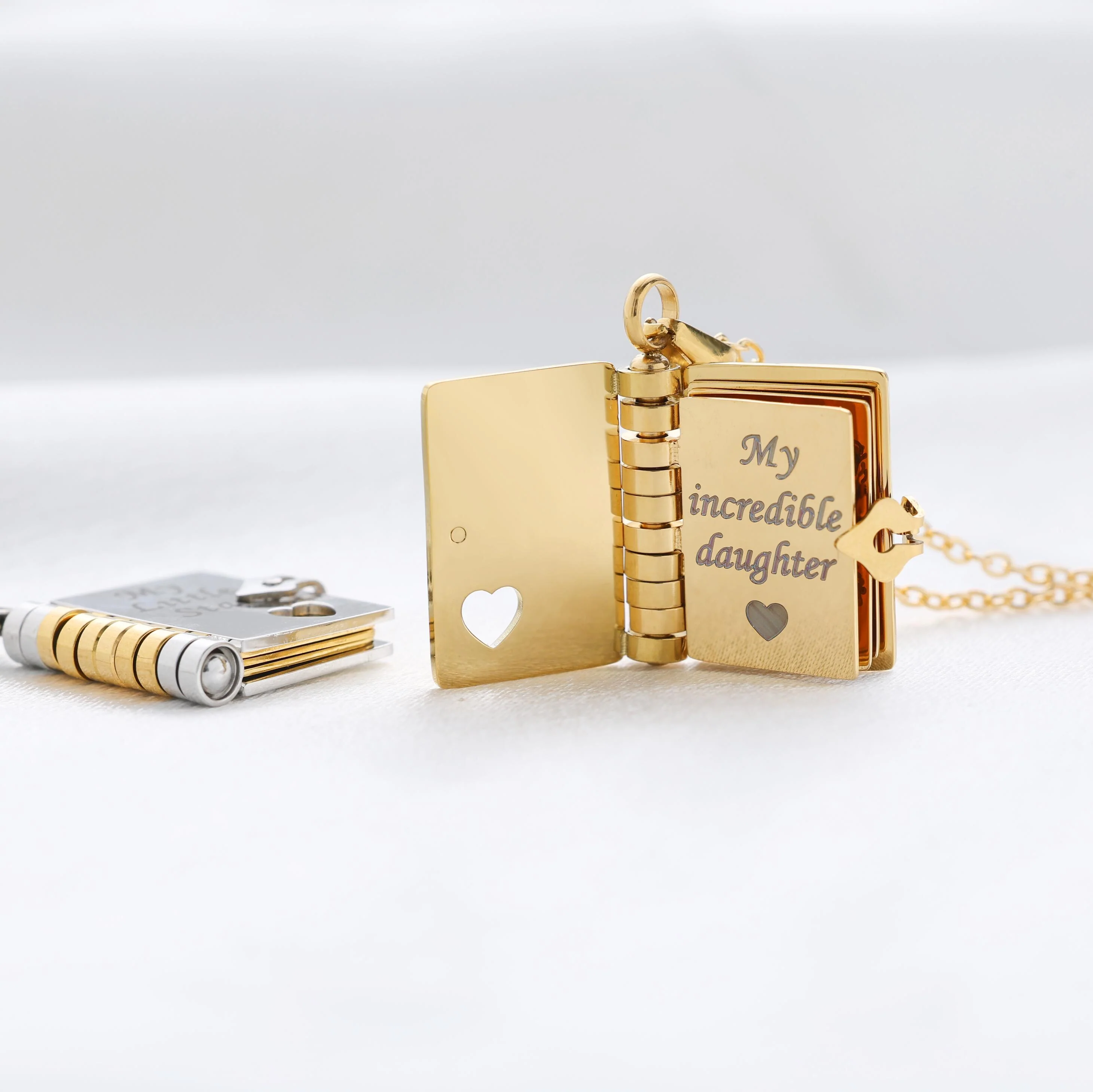 For Daughter -My Little Star Book Necklace - Image 7