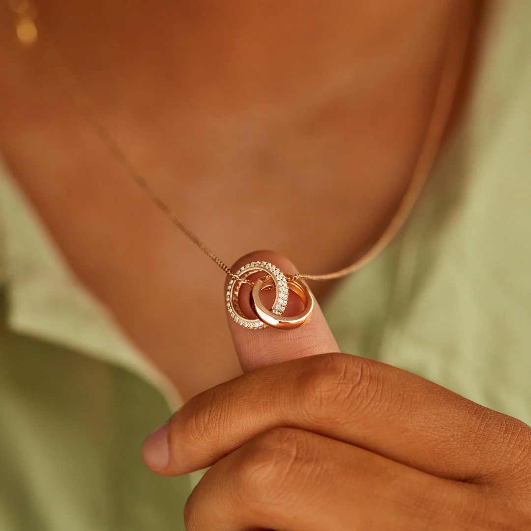 My Smokin' Hot Soulmate Interlocking Necklace - Image 4