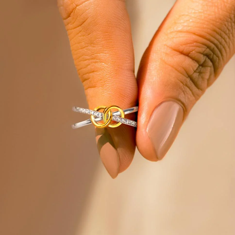 My Smokin' Hot Soulmate Interlocking Ring - Image 4