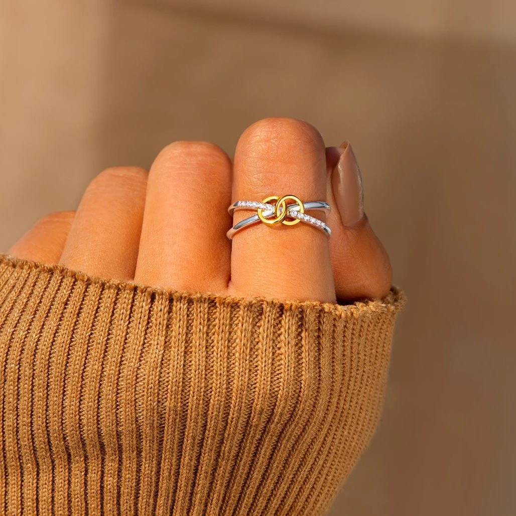 My Smokin' Hot Soulmate Interlocking Ring - Image 5