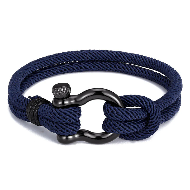 🔥Summer Hot Sale🌊	To My Son Love You Forever Nautical Bracelet - Image 6