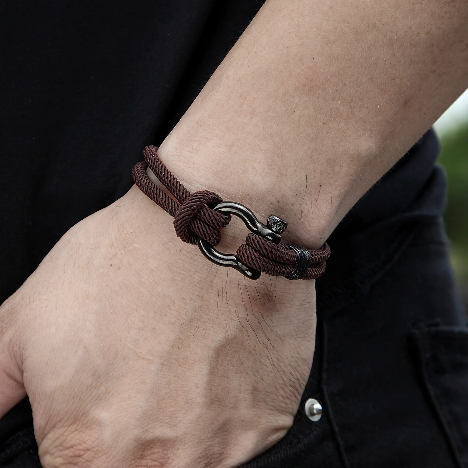 🔥Summer Hot Sale🌊	To My Son Love You Forever Nautical Bracelet - Image 9