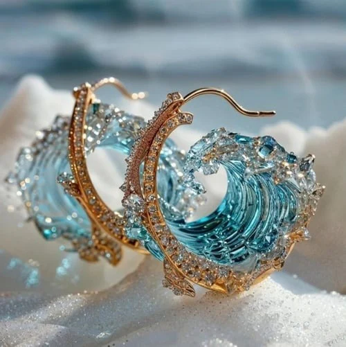 🔥Summer Hot Sale🌊-Ocean's Oath Jewellery Set - Image 2
