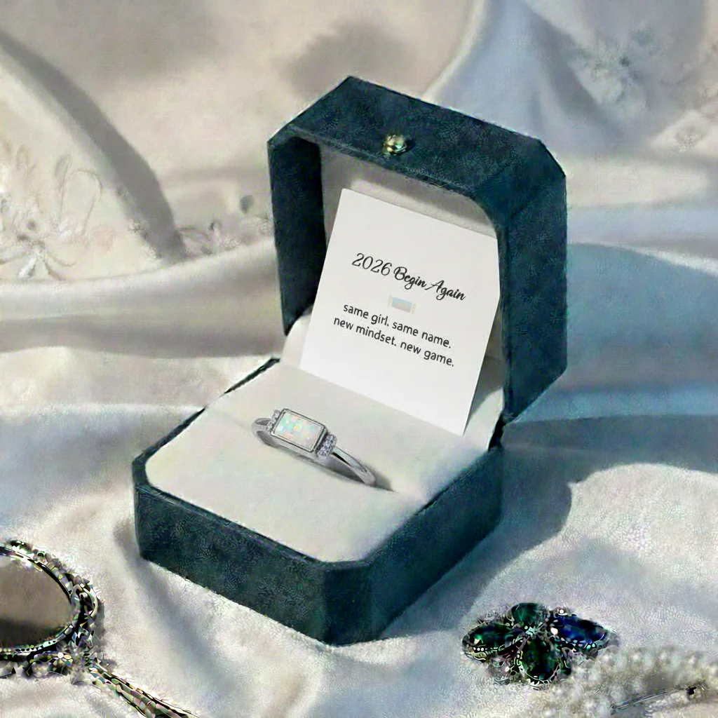 2026 Begin Again Opal Baguette Ring - Image 11