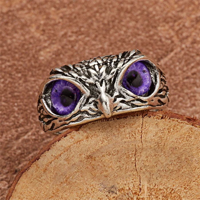 Adjustable Owl Ring - For Bird Lover - Image 11