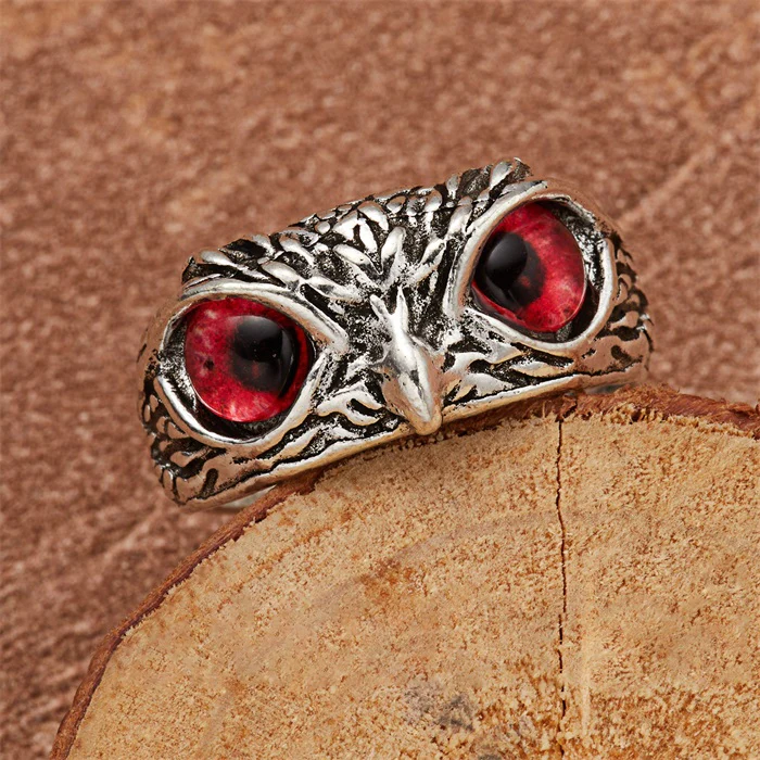 Adjustable Owl Ring - For Bird Lover - Image 13