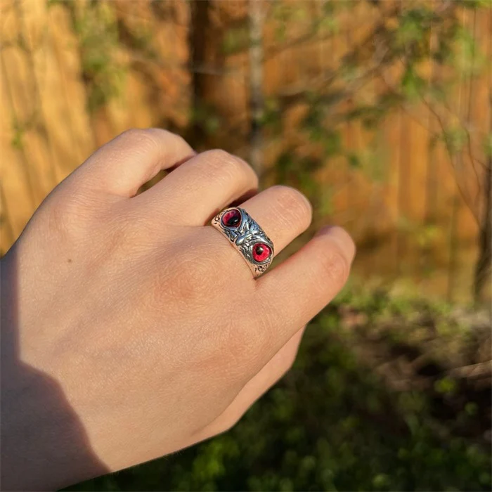 Adjustable Owl Ring - For Bird Lover - Image 14