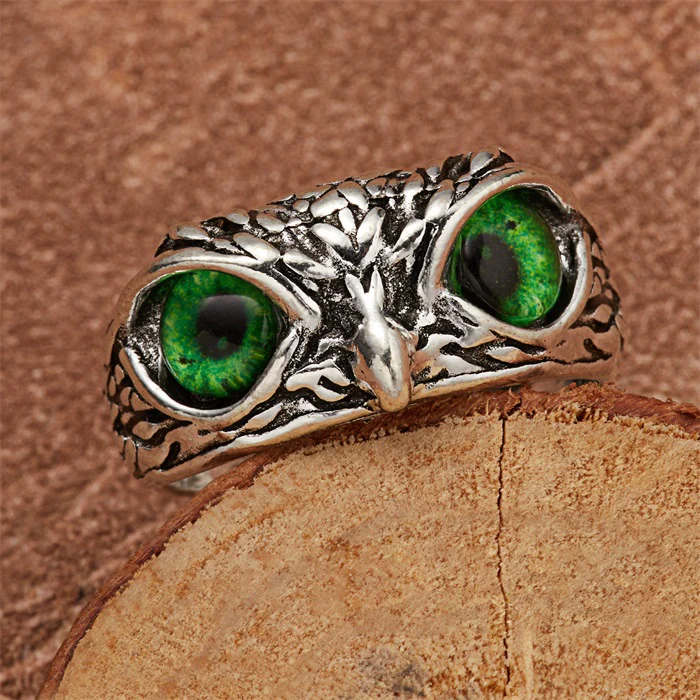 Adjustable Owl Ring - For Bird Lover - Image 5