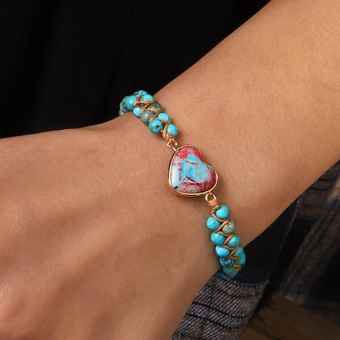 Passionate Heart Jasper Bracelet - The best gift for loved ones - Image 4