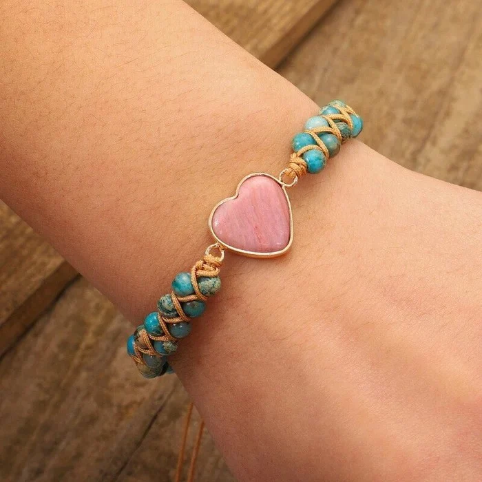 Passionate Heart Jasper Bracelet - The best gift for loved ones - Image 9