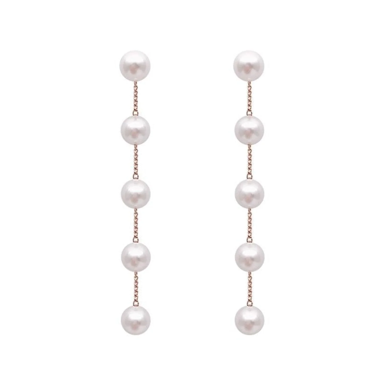 Pearl Drop Earrings - Image 4