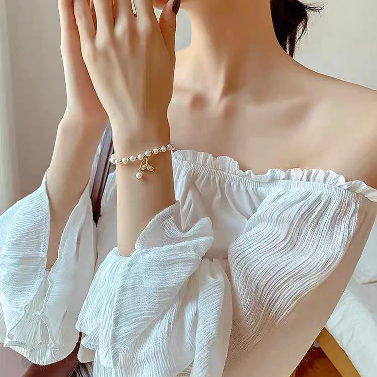 🌸2024 Spring Hot Sale✨FRESHWATER PEARL MERMAID BRACELET - Image 2