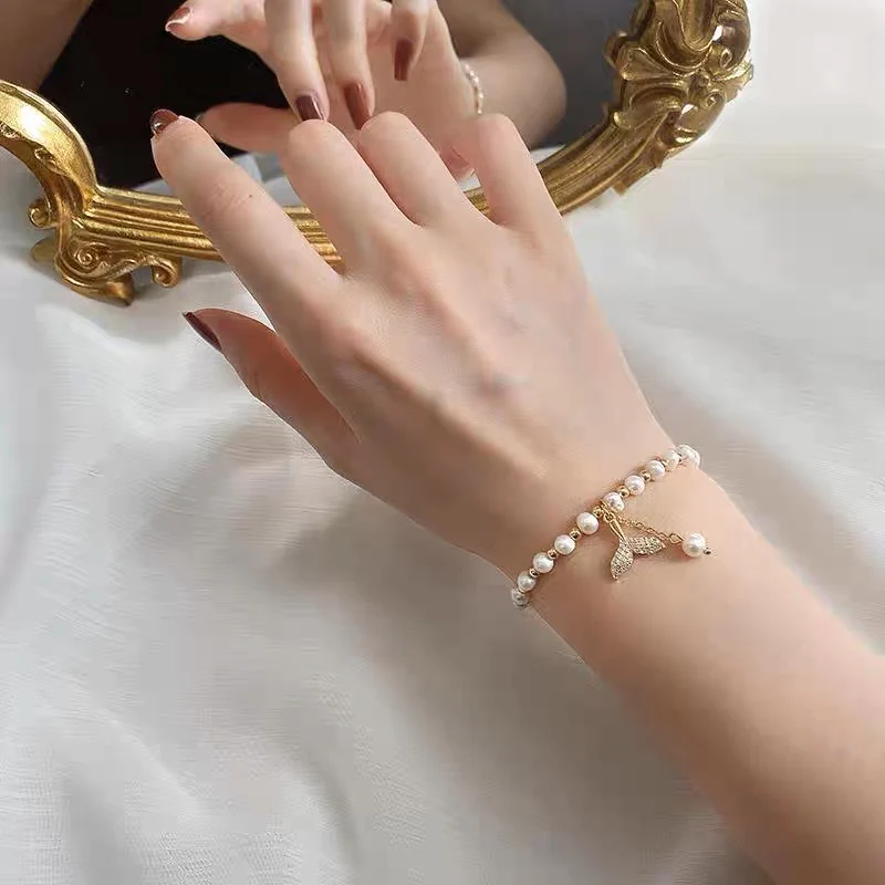 🌸2024 Spring Hot Sale✨FRESHWATER PEARL MERMAID BRACELET - Image 3