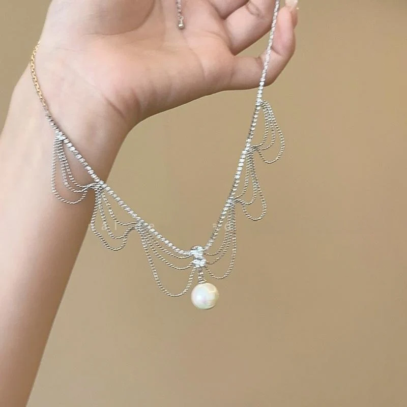 🌸2024 Spring Hot Sale✨Pearl Tassel Necklace - Image 6