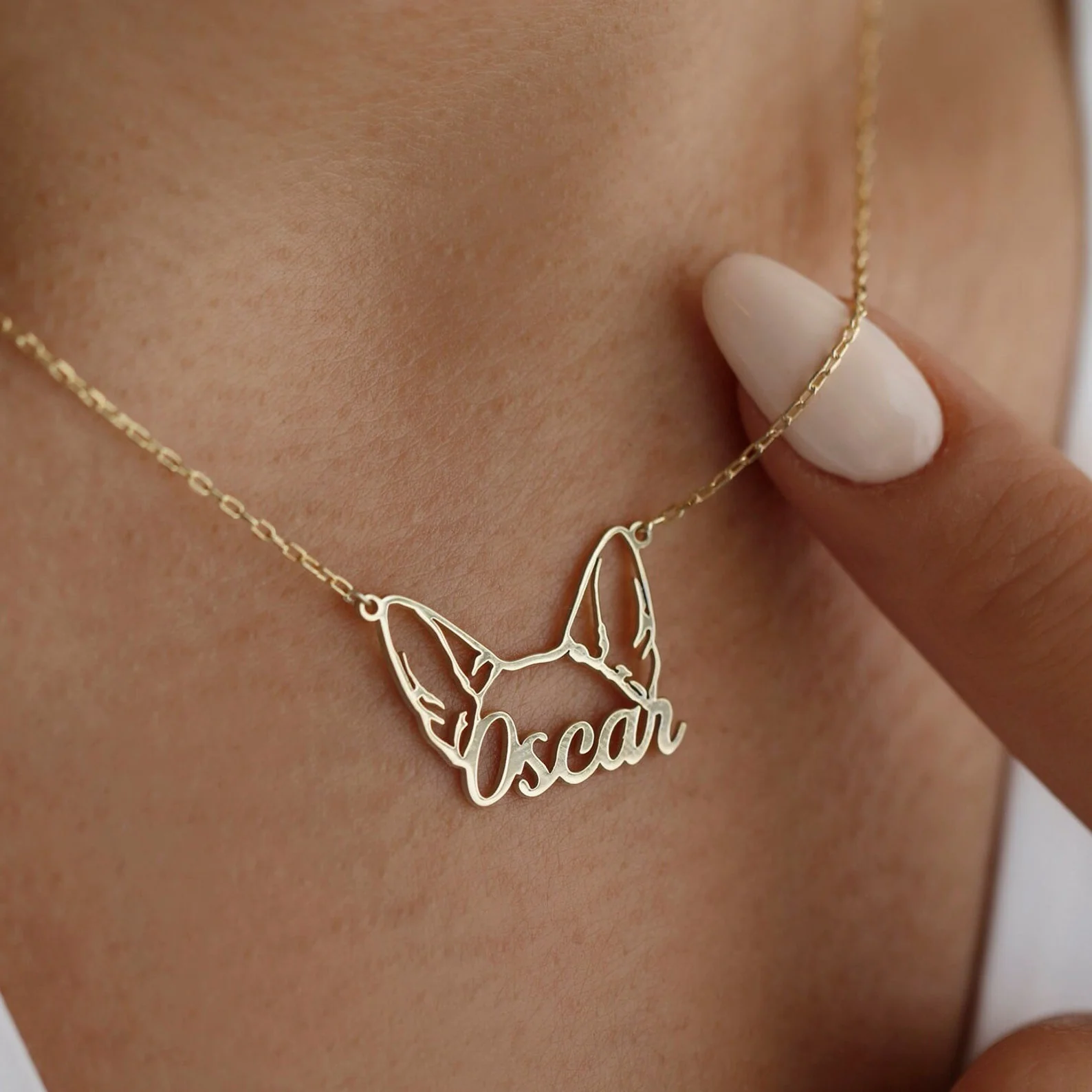 🐾 Personalised Pet Necklace with Name - Image 2