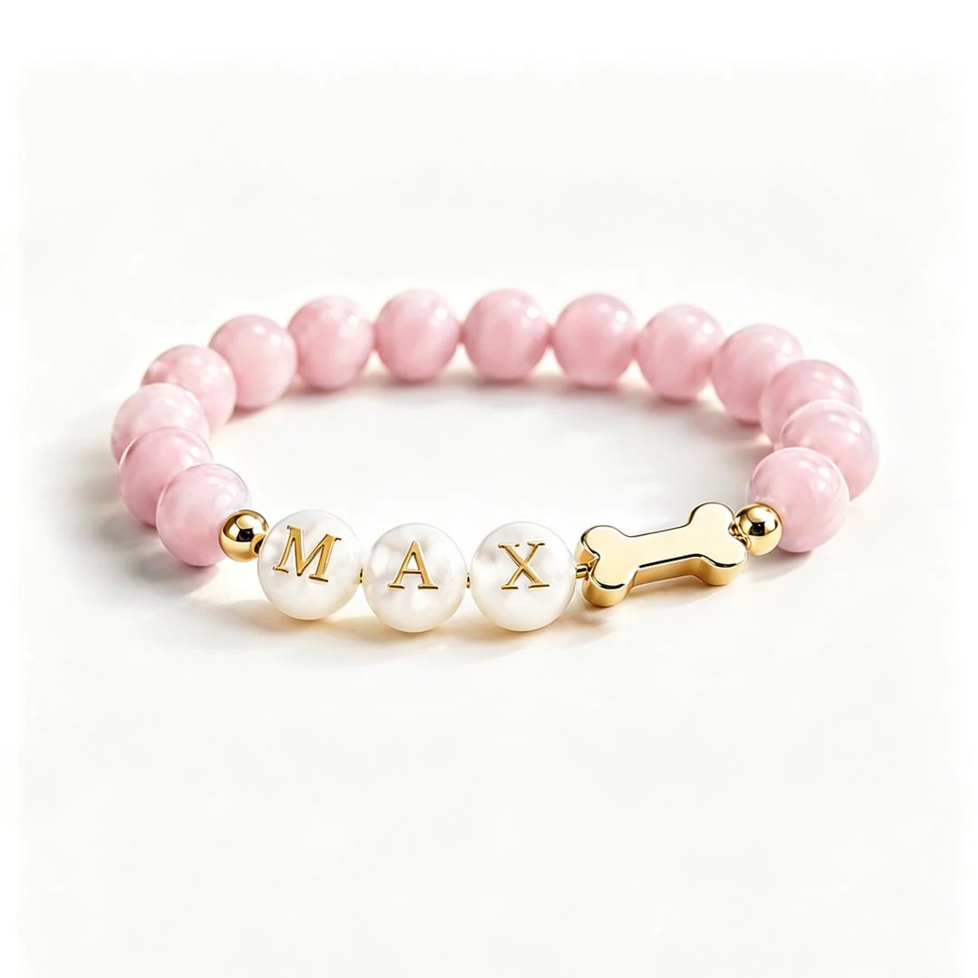 Personalized Pet Name Crystal Bracelet - Image 7