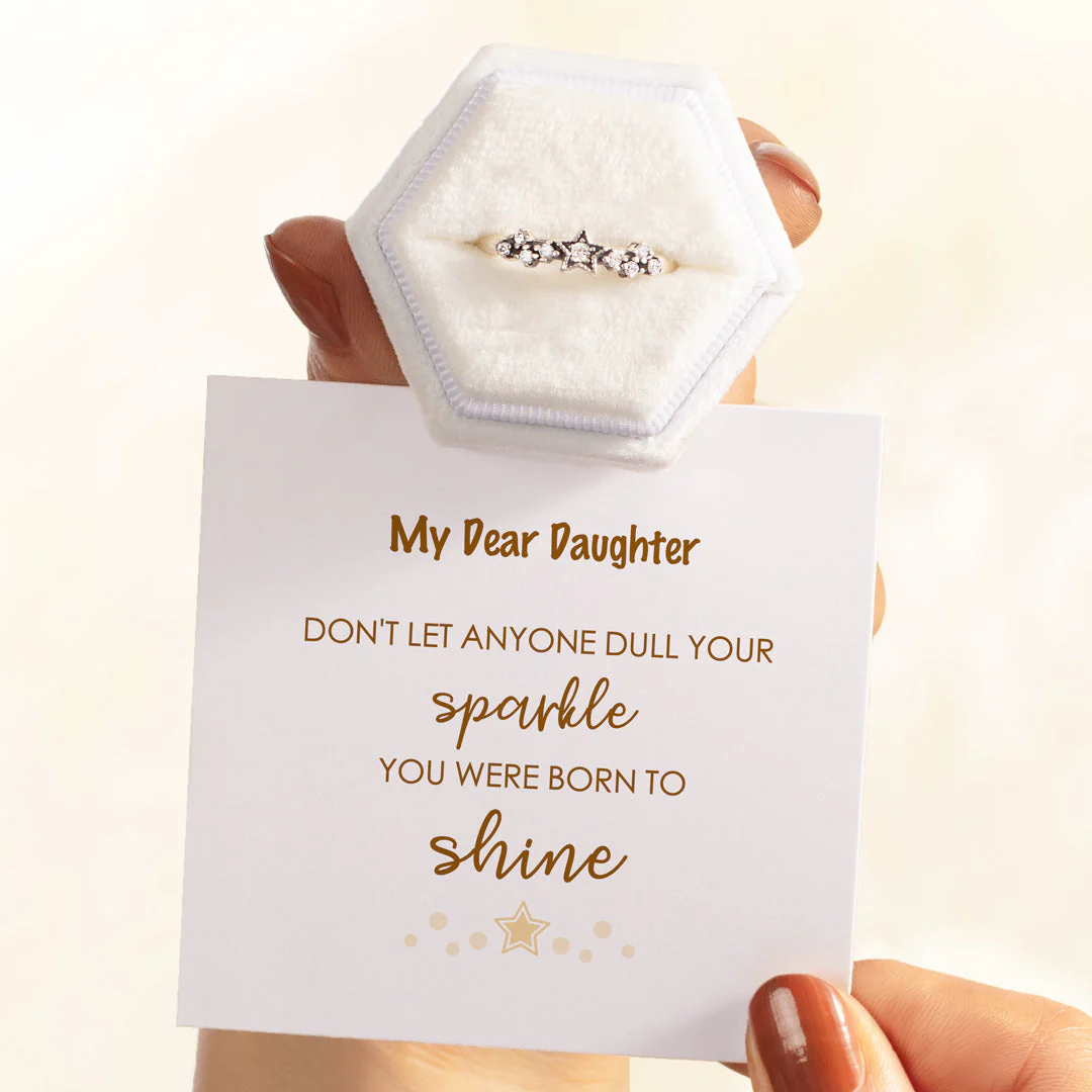 You Were Born To Shine Stars Ring - Image 3