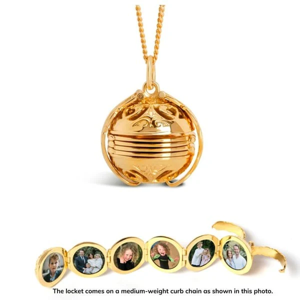 Expanding Photo Locket Necklace - Image 11