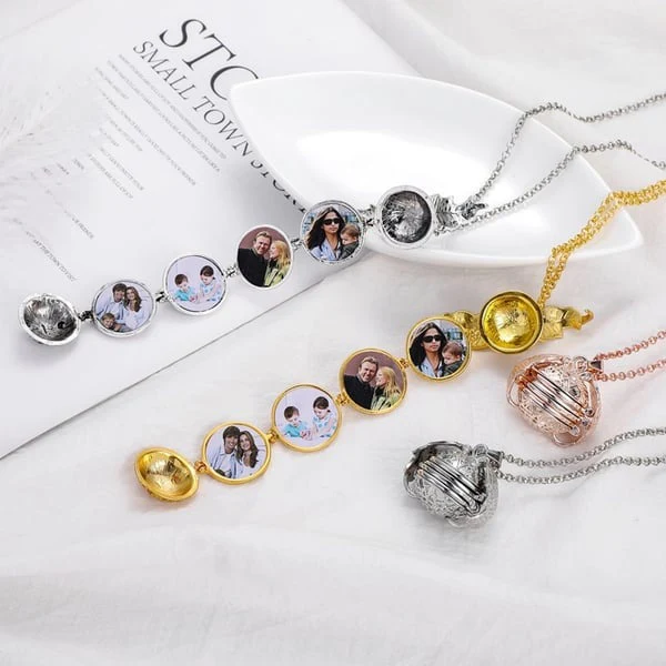 Expanding Photo Locket Necklace - Image 12