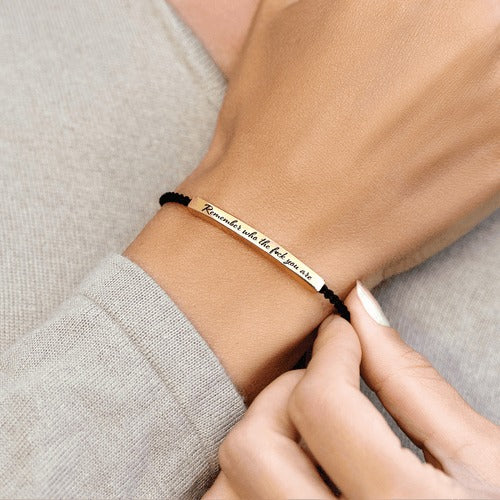 Remember Who The Fuck You're Tube Bracelet - Image 5