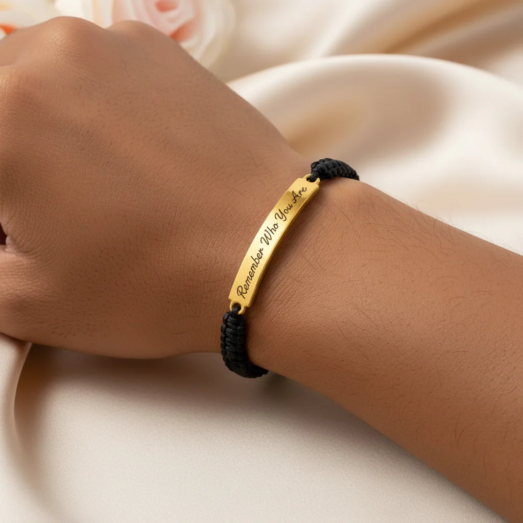 To My Son- Remember Who You Are Braided Bracelet - Image 3