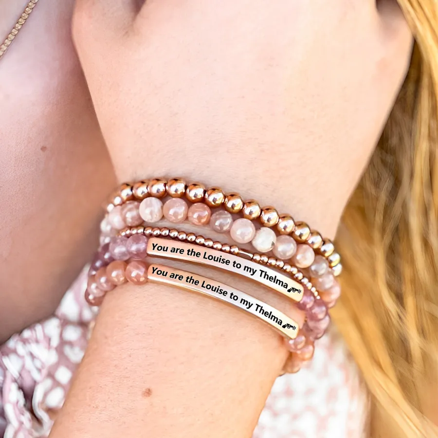 FOR FRIEND - RIDE OR DIE BEAD LETTERING BRACELET - Image 14