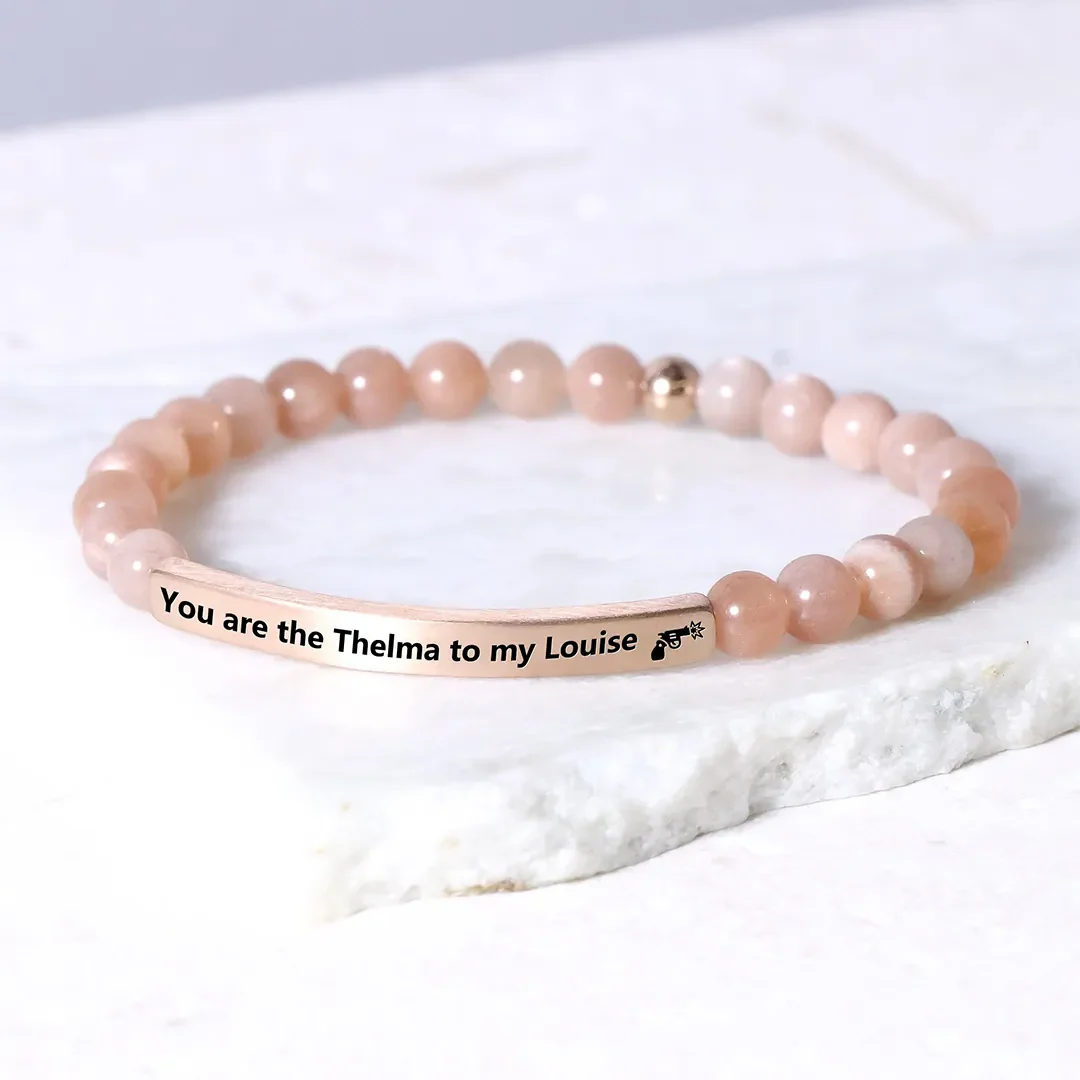 FOR FRIEND - RIDE OR DIE BEAD LETTERING BRACELET - Image 4