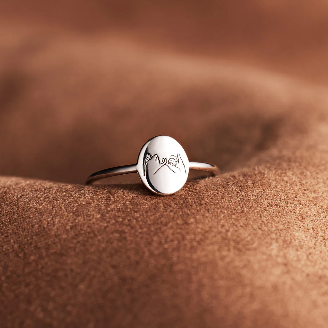 To My Ride Or Die Pinky Promise Ring - Image 4