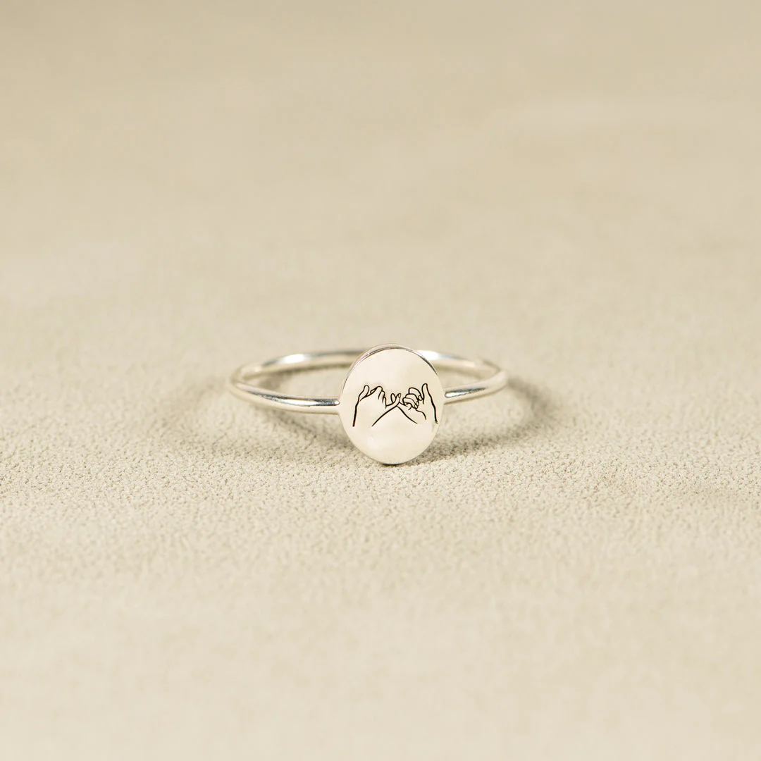 To My Ride Or Die Pinky Promise Ring - Image 6