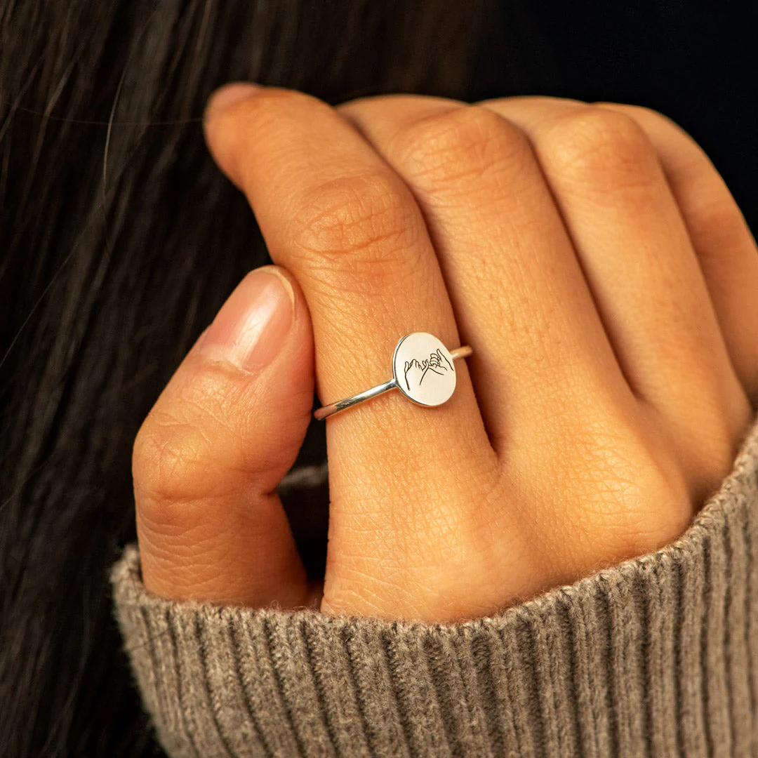 To My Ride Or Die Pinky Promise Ring - Image 7