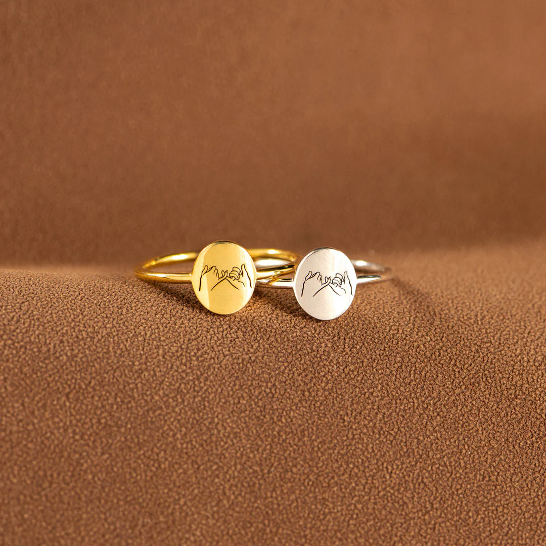 To My Ride Or Die Pinky Promise Ring - Image 9