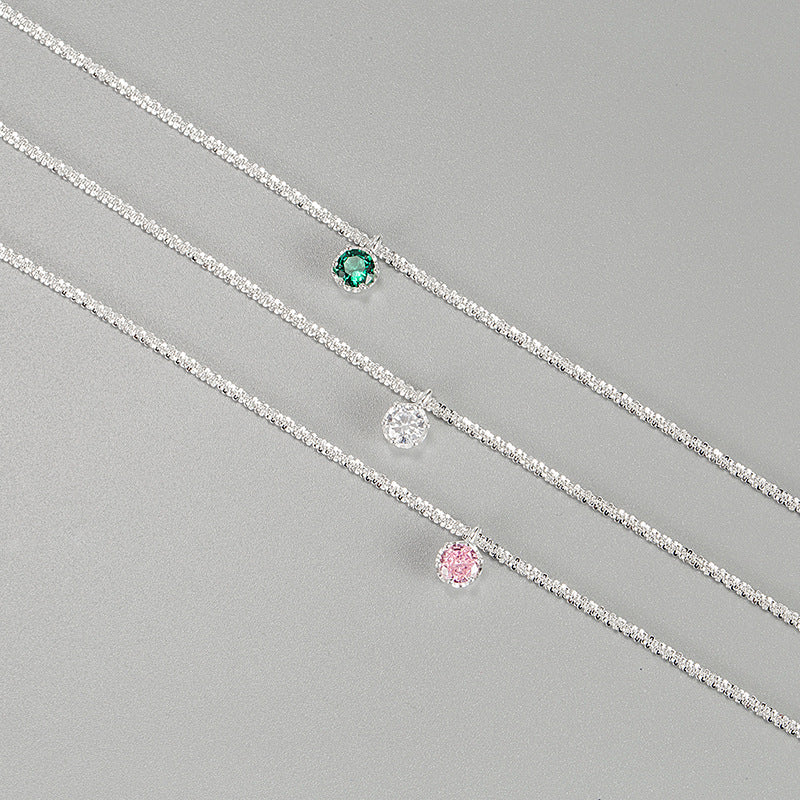 Hot Sale🎁S925 Silver Galaxy Glitter Zircon Chain - Image 3