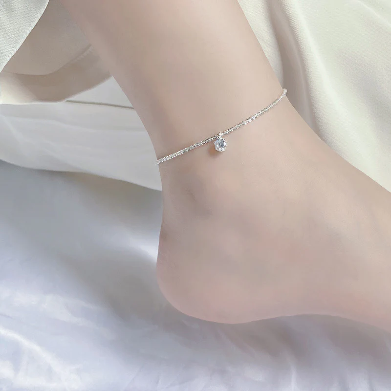 Hot Sale🎁S925 Silver Galaxy Glitter Zircon Chain - Image 9