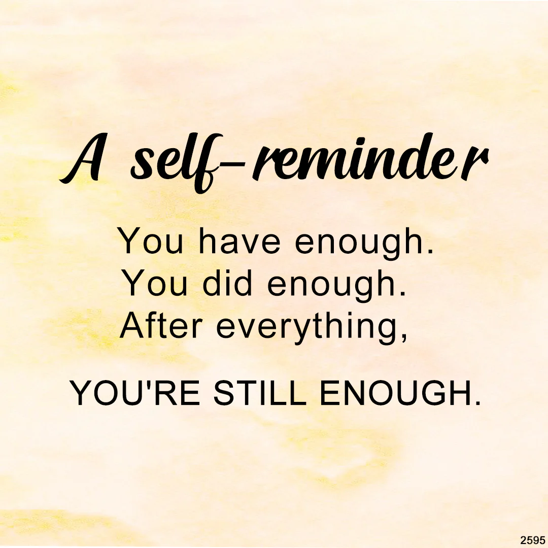 A Self-reminder You Are Still Enough-Diamond Thin Ring - Image 7
