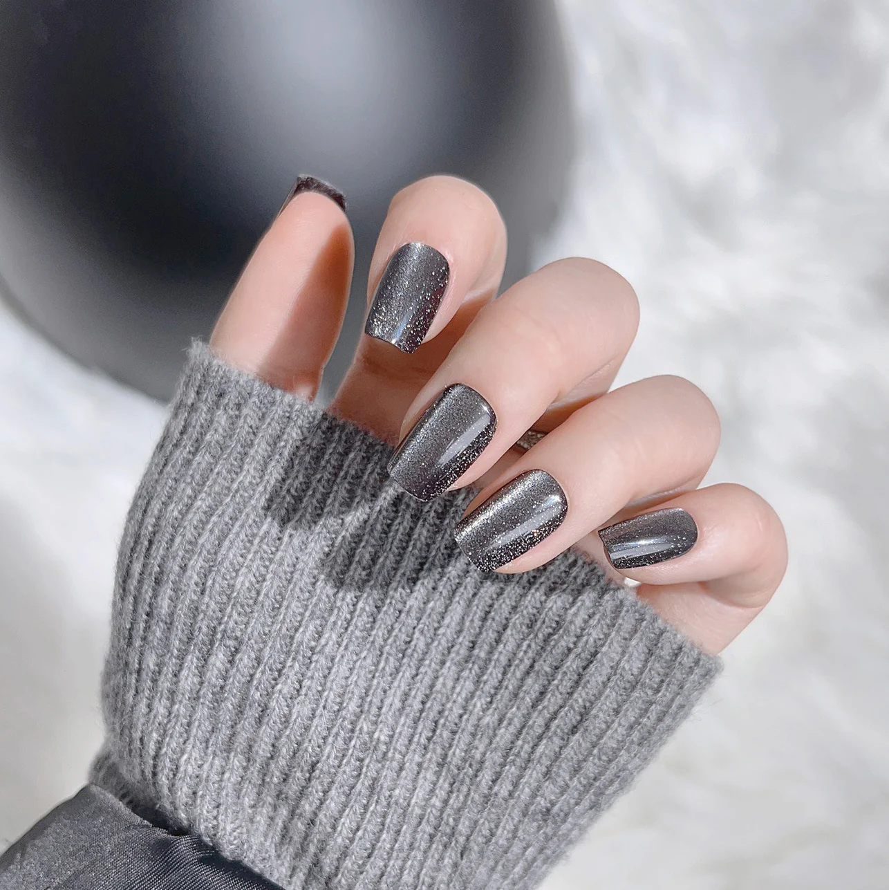 ✨️Shiny Cat Eye Fake Nails💅 - Image 5