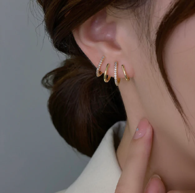 🌹Shiny Crystal Earrings - Image 3
