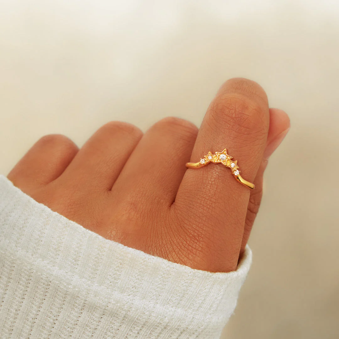 Si-Star Crown Of Stars Ring - Image 4