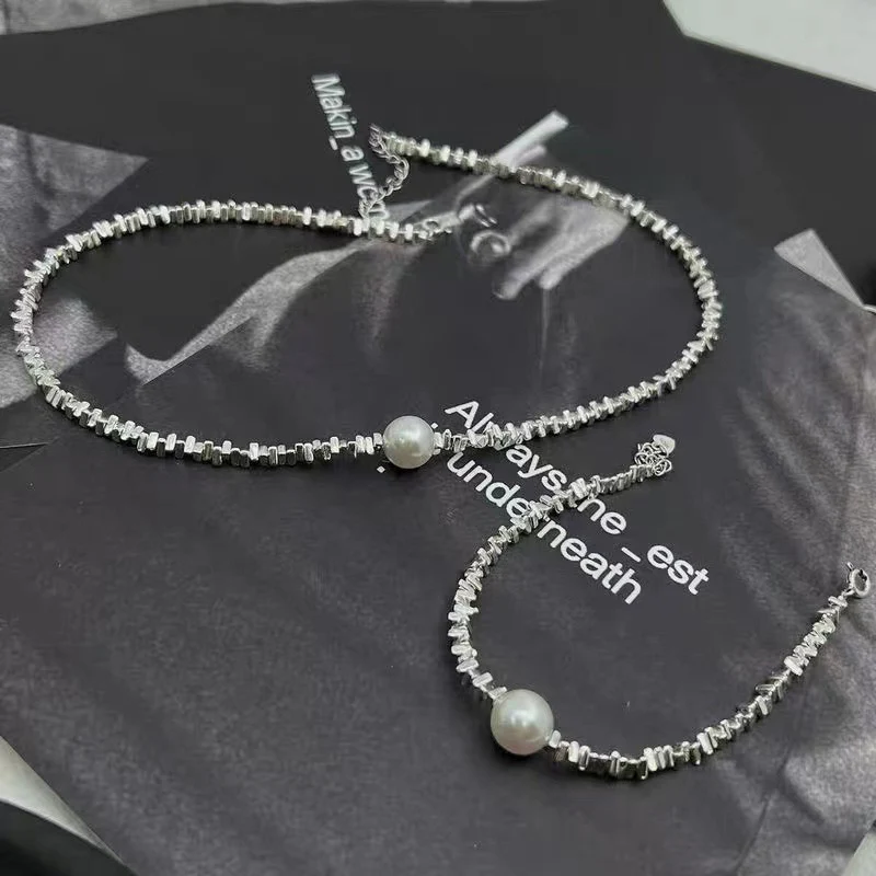 Hot Sale🎁SILVER PEARL NECKLACE - Image 3