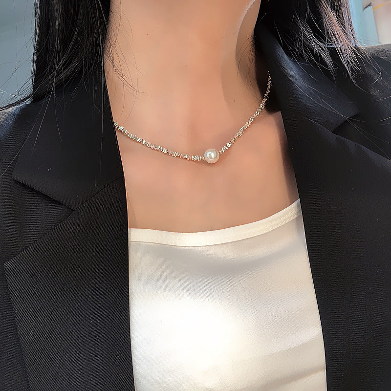 Hot Sale🎁SILVER PEARL NECKLACE - Image 4