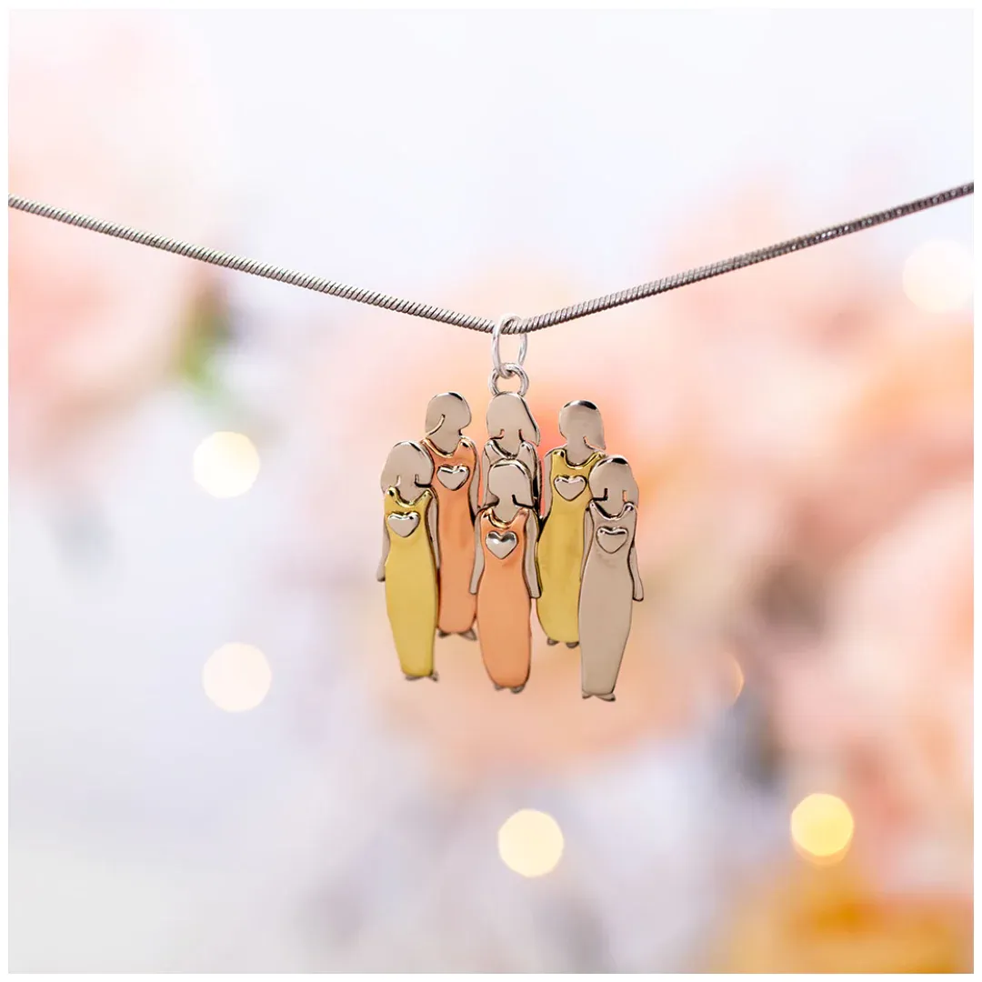 FOR UNBIOLOGICAL SISTER - THANKS FOR ALWAYS BEING BY MY SIDE NECKLACE - Image 10