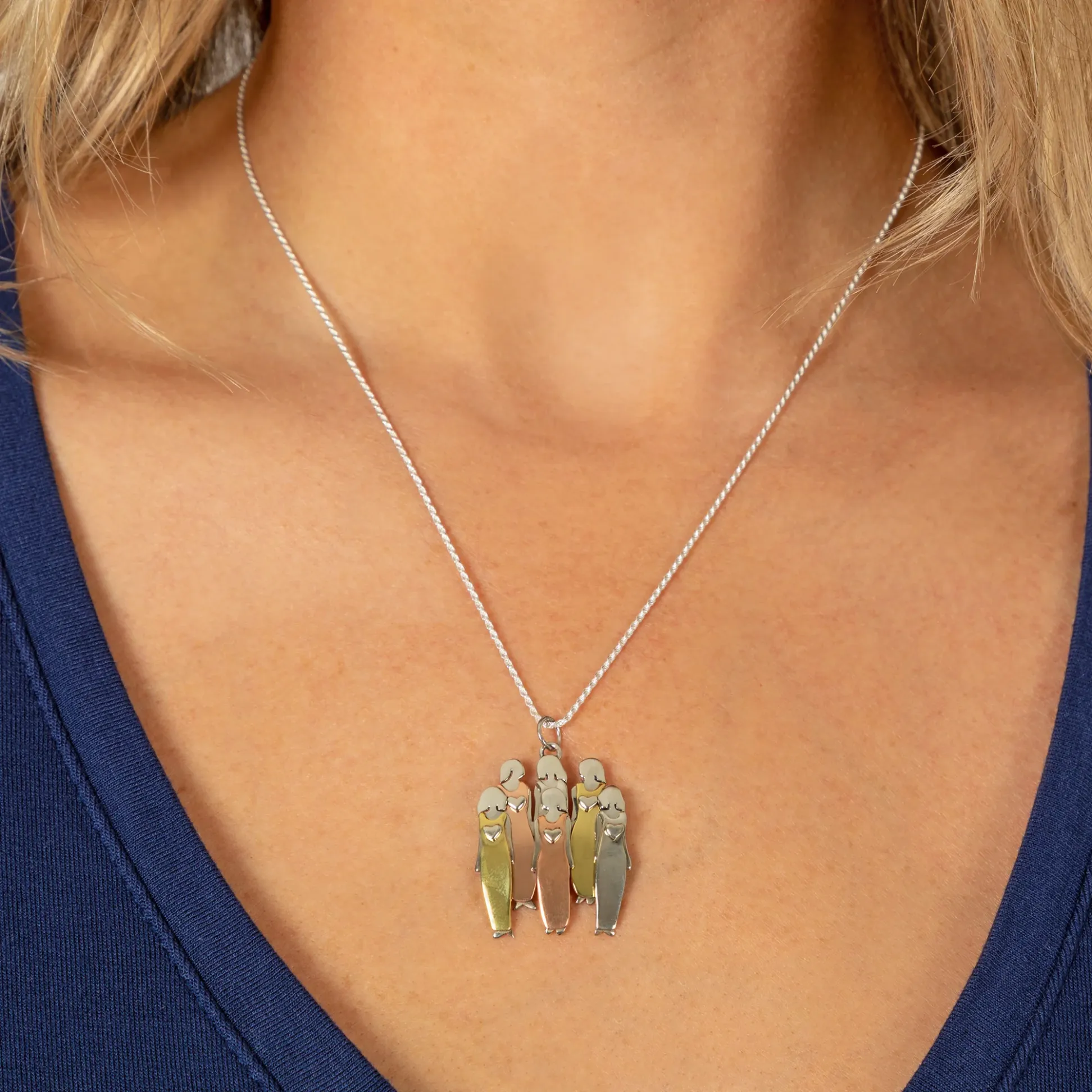 FOR UNBIOLOGICAL SISTER - THANKS FOR ALWAYS BEING BY MY SIDE NECKLACE - Image 11