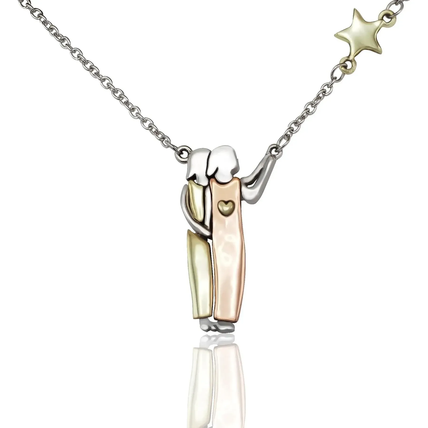 FOR UNBIOLOGICAL SISTER - THANKS FOR ALWAYS BEING BY MY SIDE NECKLACE - Image 4