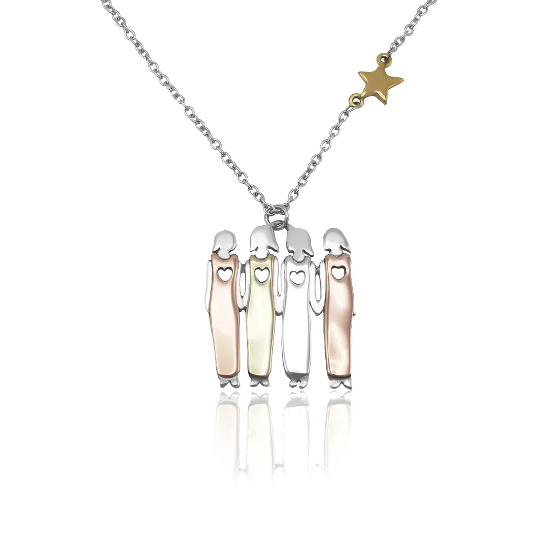 FOR UNBIOLOGICAL SISTER - THANKS FOR ALWAYS BEING BY MY SIDE NECKLACE - Image 7