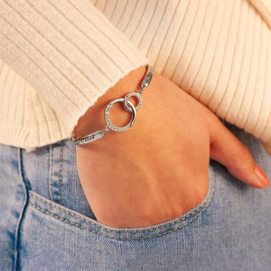 For Friend - Not Sisters By Blood But Sisters By Heart Bracelet - Image 5