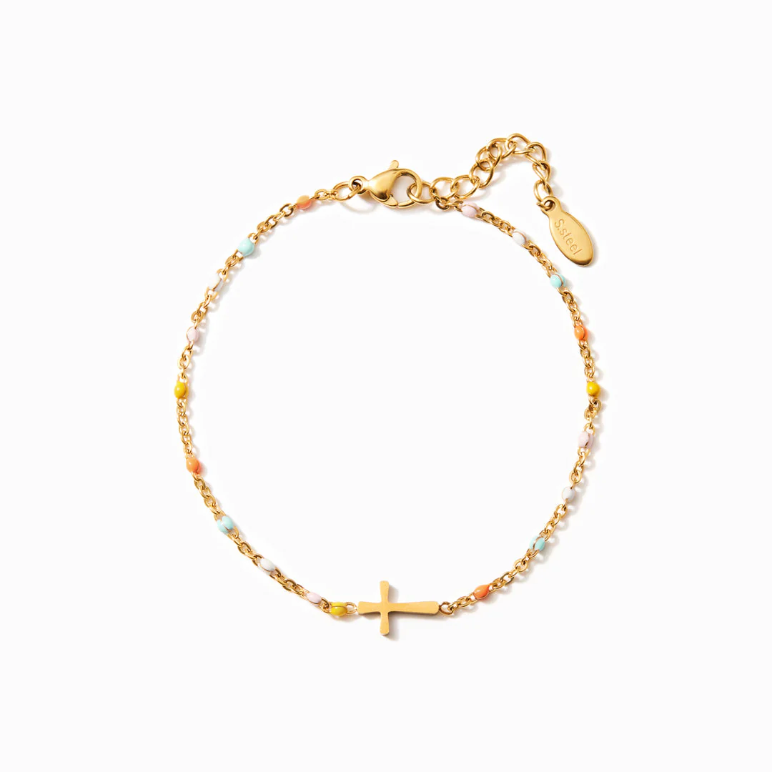 My Small Circle Of Female Friends Cross Bracelet - Image 6